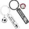 New YLWJSP Ylwjsp Jack And Sally Keychain Set Inspired Gifts Couples Matching Keychain Gifts For Boyfriend Girlfriend Christmas Gifts