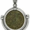 Hot Generic Accessories & Jewelry .925 Sterling Silver Antiqued Constantine Coin Reversible Pendant Ancient Coin 191101979057 Index-Fgt9985-5775