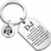 Wholesale FAADBUK Faadbuk Dj Keychain Disc Jockey Gift Dj Lover Gift Disco Gift Dj Appreciation Gift