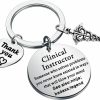 New MYOSPARK Myospark Clinical Instructor Keychain Nursing Instructor Gifts Nurse Preceptor Jewelry Clinical Instructor Appreciation Gift