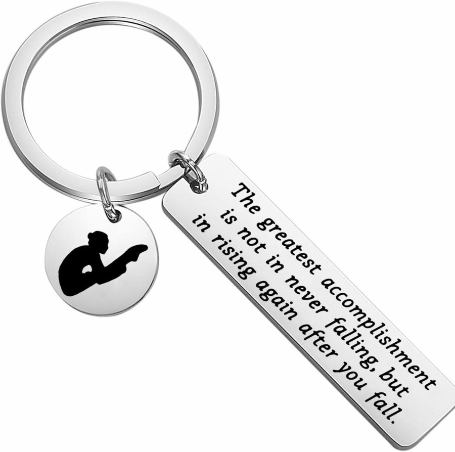 Clearance FUSTMW Fustmw Platform Diving Gifts Keychain Springboard Diving Gifts Diving Swimmer Gifts For Diving Athlete Inspirational Gifts