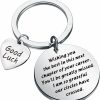 Clearance WSNANG Wsnang New Job Gift Wishing You The Best In This Next Chapter Of Your Career Keychain Good Luck Gift New Beginnings Gift