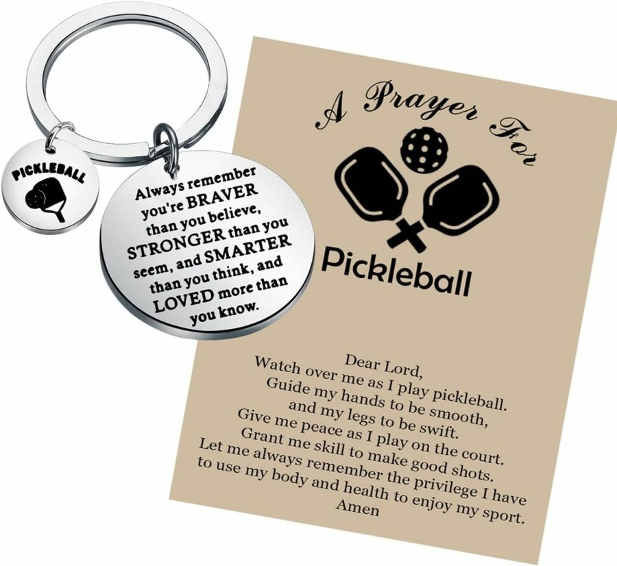 New MYOSPARK Myospark Pickleball Gift Pickleball Keychain Pickleball Player Gift Pickleball Lovers Gift Pickleball Season Jewelry Gift