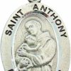 Online Westmon Works Westmon Works Saint Anthony Solid Pewter One Inch Medal With Stainless Steel Chain & Boxed