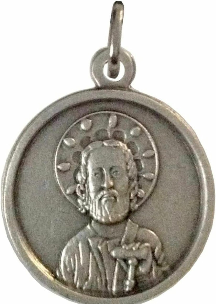 Clearance I G J Saint James The Apostle (Santiago De Compostela) Medal - The Patrons Saints' Medals- 100% Made In Italy0% Made In Italy