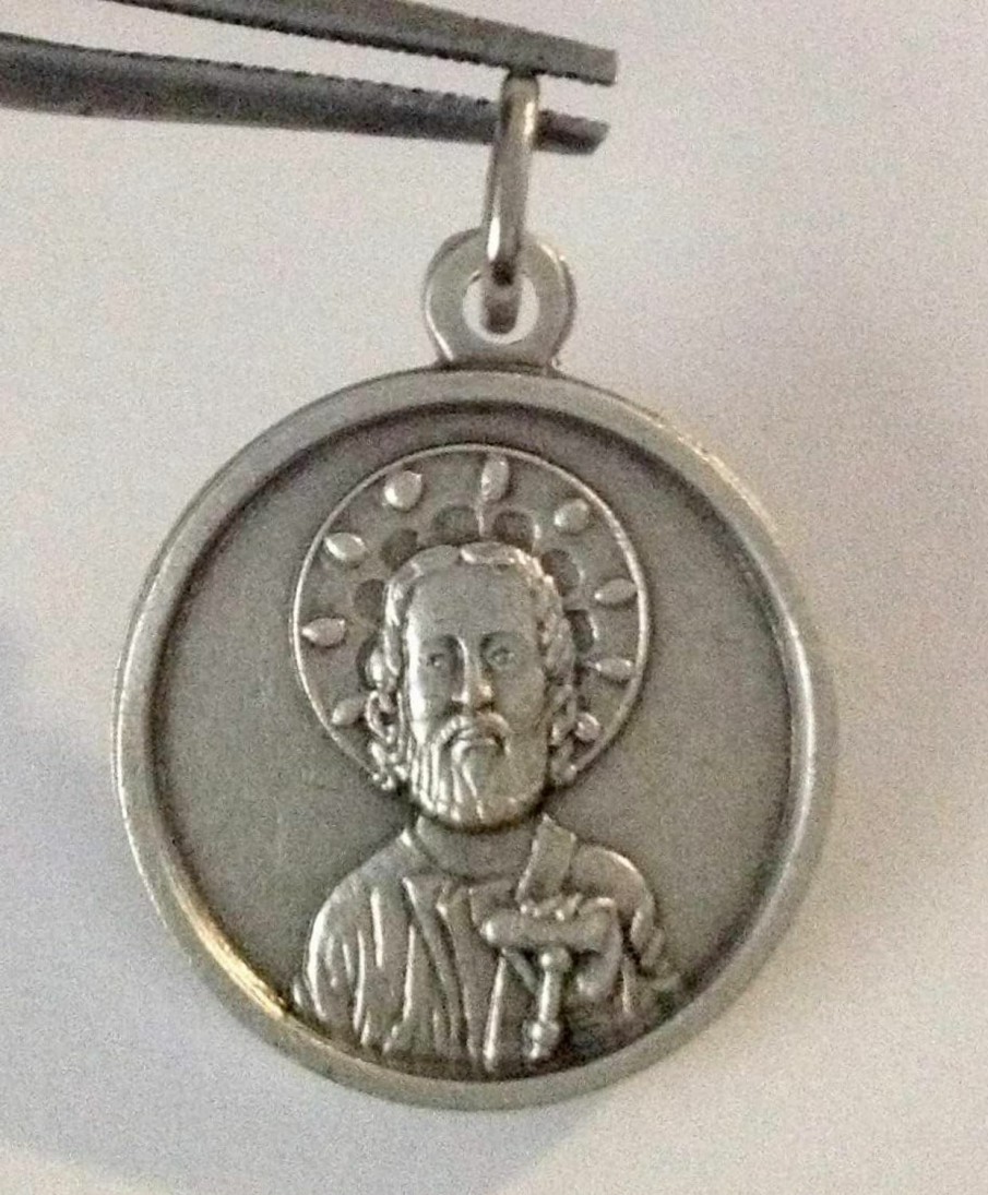 Clearance I G J Saint James The Apostle (Santiago De Compostela) Medal - The Patrons Saints' Medals- 100% Made In Italy0% Made In Italy