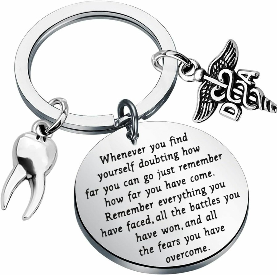 Wholesale MAOFAED Maofaed Dentist Gift Dental Gift Dental Assistant Gift Dentist Keychain Dental Encouragement Gift Graduation Gift