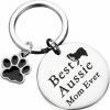 Wholesale BLEOUK Bleouk Australian Shepherd Keychain Aussie Gift Aussie Dog Mom Owners Lovers