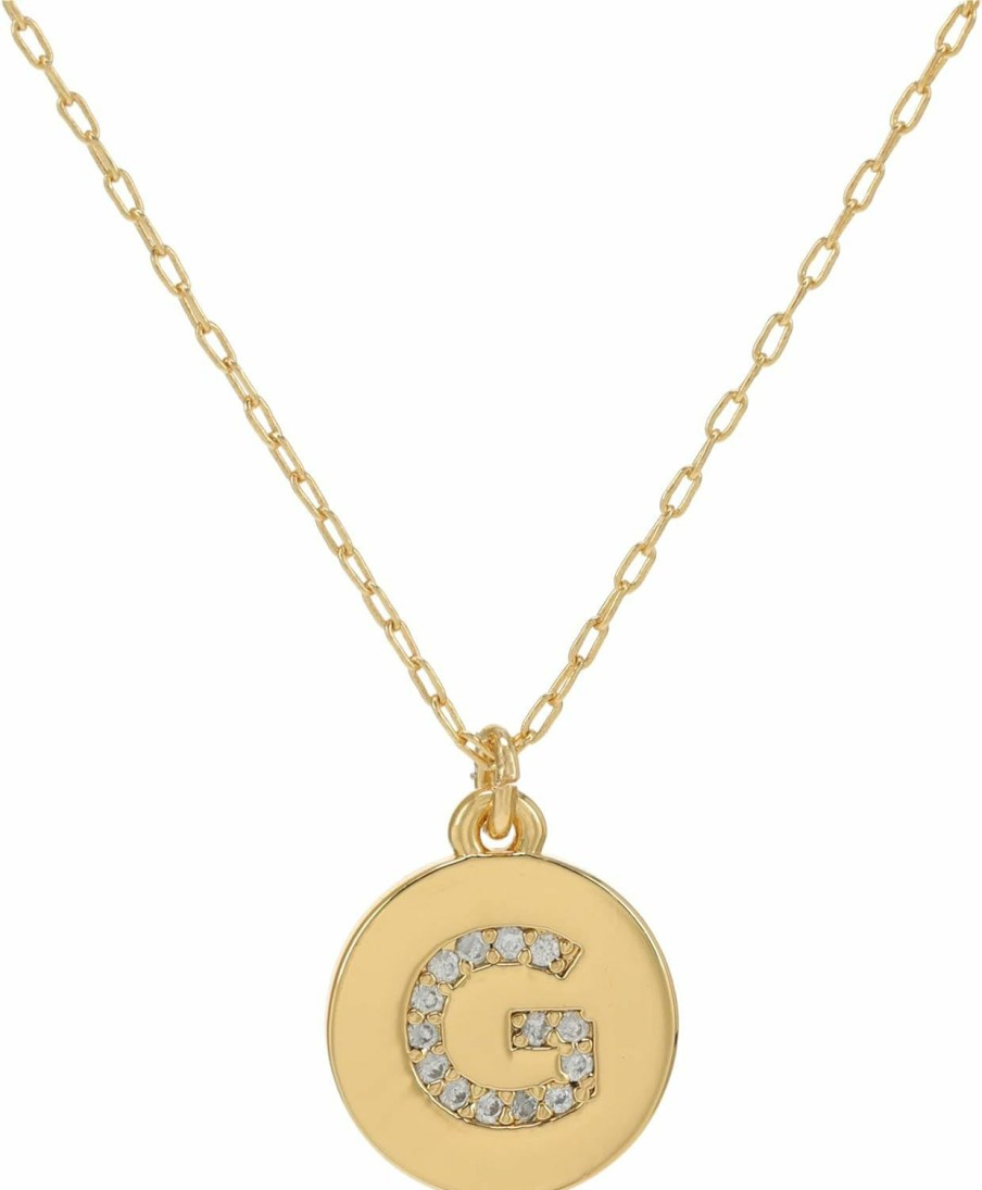 Clearance Kate Spade New York Kate Spade New York Pave Initial Mini Pendant