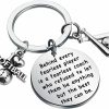 Best AKTAP Aktap Softball Gift Softball Coach Keychain Behind Every Fearless Player Is A Fearless Coach Appreciation Gift Softball Jewelry For Team Player (Softball Coach Keychain)