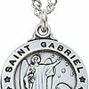 Clearance McVan St Gabriel Prayer Card With Medal Pendant Charm Patron Saint Catholic Christian