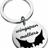 Online OKEYCH Okeych Wingspan Matters Keychain S-Jm Fan Gift Thorns And Roses Jewelry Bookish Gift