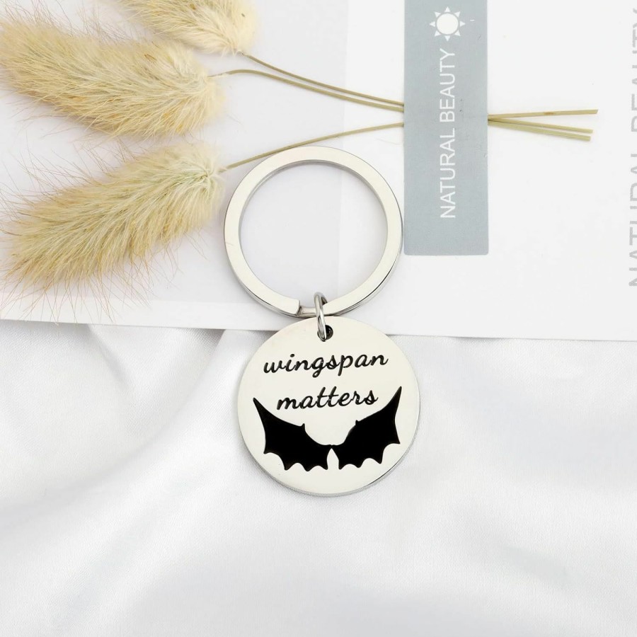 Online OKEYCH Okeych Wingspan Matters Keychain S-Jm Fan Gift Thorns And Roses Jewelry Bookish Gift