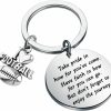 Best FUSTMW Fustmw Football Charm Keychain Football Lover Gifts Football Player Gifts For Football Team Coach Gifts