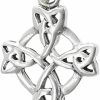 Wholesale Sac Silver Celtic Cross Pendant .925 Sterling Silver Circle Viking Twisted Medieval Charm