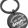 New TIIMG Card Games Gift Gift For Mtg Lover Untapped Lands Are Why I Have Trust Issues Keychain