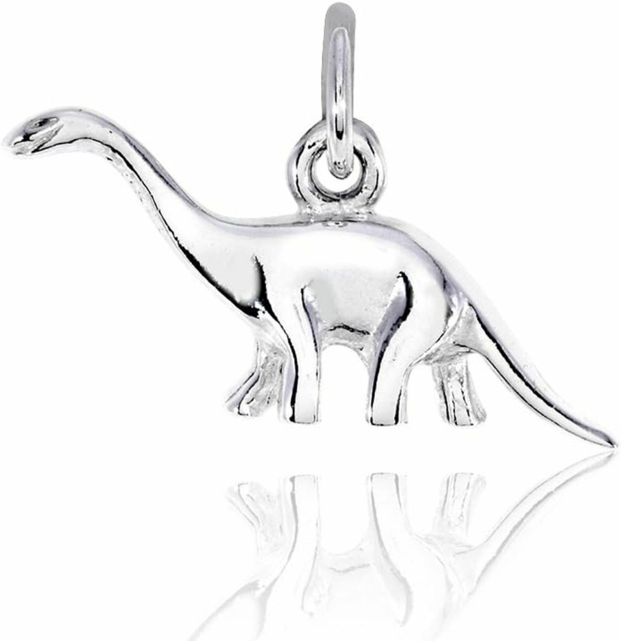 Best W | S WITHLOVE SILVER Withlovesilver 925 Sterling Silver Tiny Dinosaur Brontosaurus Pendant