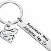 Wholesale TIIMG Tiimg Funny Adoption Gift Gotcha Day Gift Adopted Jewelry Superhero Keychain