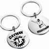 Online FAADBUK Always Sunny Inspired Gift Dayman Nightman Keychain Best Friend Keychain Tv Show Merchandise