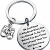 Online LQRI Lqri Drama Mask Charm Keychain Theatre Gift Drama Graduation Gift Be Confident In Whatever Direction You Choose To Go Drama Actor Actress Jewelry