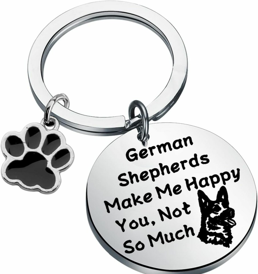 New PLITI Pliti German Shepherd Keychain German Shepherd Lover Gift German Shepherd Mom Gift