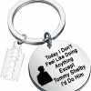 Best MYOSPARK Myospark Blinders Inspired Gift Blinders Tv Show Fans Gift Today I Don'T Feel Like Doing Anything Keychain