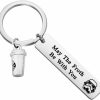 Hot FOTAP Fotap Coffee Charm Keychain May The Froth Be With You Keychain Storm Trooper Gift Barista Gift (Wars Coffee Keychain)