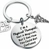 Hot KUIYAI Kuiyai Physical Therapy Gift Pt Keychain Physical Therapy Graduation Gift Inspirational Gift For Pt