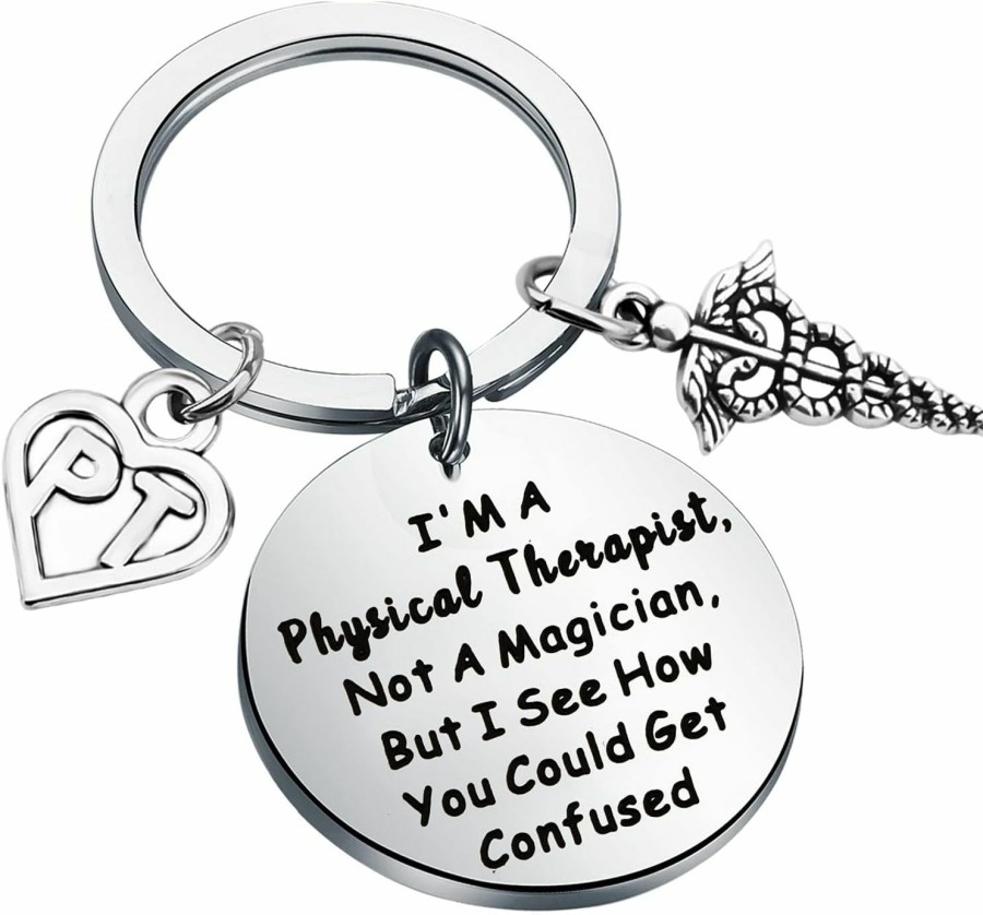 Hot KUIYAI Kuiyai Physical Therapy Gift Pt Keychain Physical Therapy Graduation Gift Inspirational Gift For Pt