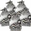 New Needzo Gloria Deo Jesus Medal, Exquisite Religious Charm, Perfect For Jewelry, Catholic Gift Or Handout, 18Mm, (Pack Of 5)