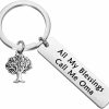 Hot LQRI Lqri Oma Jewelry Grandma Gift All My Blessings Call Me Oma Keychain Grandmother Jewelry Oma Gift