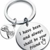 New Lywjyb Birdgot Lywjyb Birdgot Tv Show Inspired Friendship Keychain I Have Been And Always Shall Be Your Friend Tv Show Fans Gift