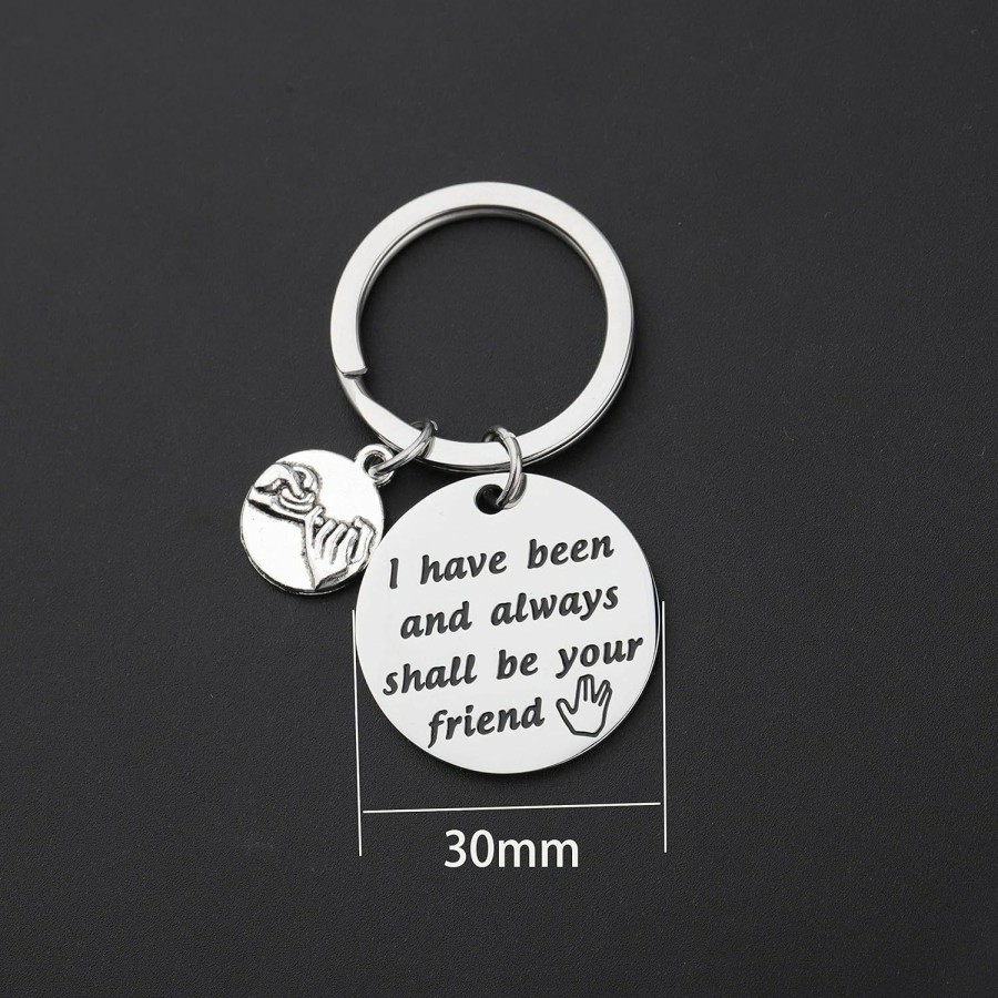 New Lywjyb Birdgot Lywjyb Birdgot Tv Show Inspired Friendship Keychain I Have Been And Always Shall Be Your Friend Tv Show Fans Gift