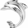 Online Mimi Silver Mimi 925 Sterling Silver Dolphin Charm Pendant