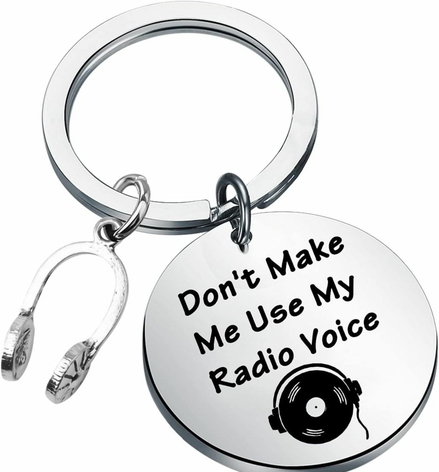 Best FAADBUK Faadbuk Funny Radio Dj Gift Radio Host Gift Don'T Make Me Use My Radio Voice Gift For Radio Operators