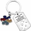 Wholesale WSNANG Wsnang Autism Aunt Grandma Gift God Found Some Of The Strongest Women And Made Them Autism Aunt/Grandma Keychain