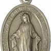 Online I G J 925 Sterling Silver \"The Miraculous Medal\" - The Original One - 100% Made In Italy - The Patron Saints Medals