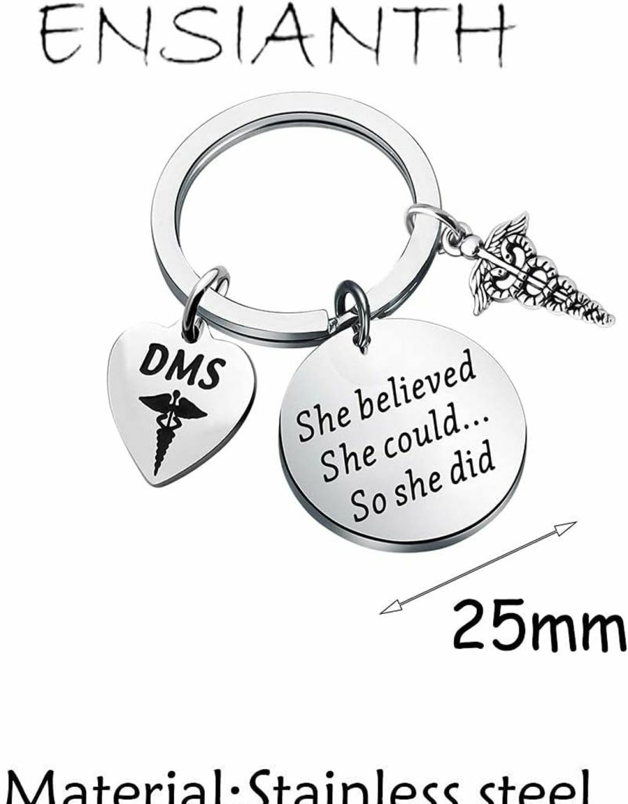 Best ENSIANTH Ensianth Dms Gift Diagnostic Medical Sonographer Keychain Dms Graduation Gift