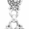 Wholesale SARDA Sarda - .925 Sterling Silver 'God So Loved The World' 1-1/3" Filigree Heart Enhancer Pendant Only- Handmade By Bali Artisans