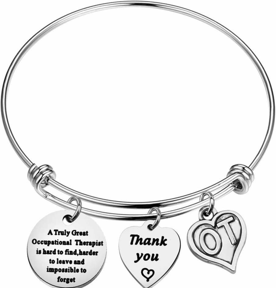 Best ENSIANTH Ensianth Occupational Therapist Gift Ot Keychain A Truly Great Occupational Therapist Keychin Therapist Appreciation Gift