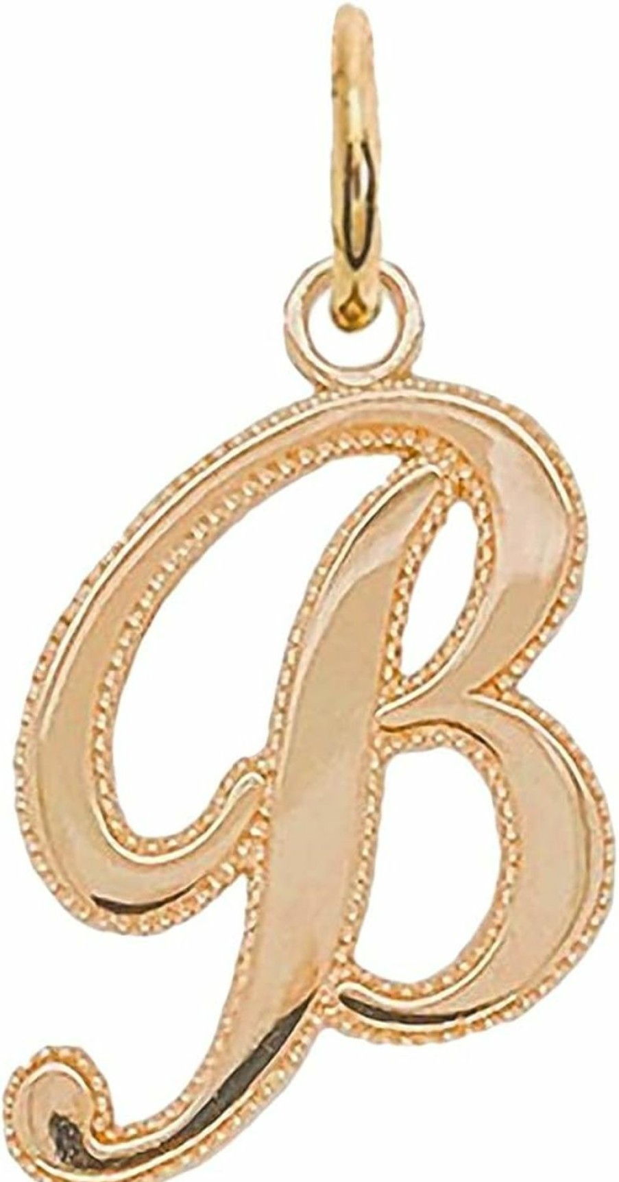 Hot Takar Takar Gold Initial Letter Pendant For Necklaces, 10K Gold A-Z Big Letter Charm Necklace Jewelry For Men And Women. Made In Usa