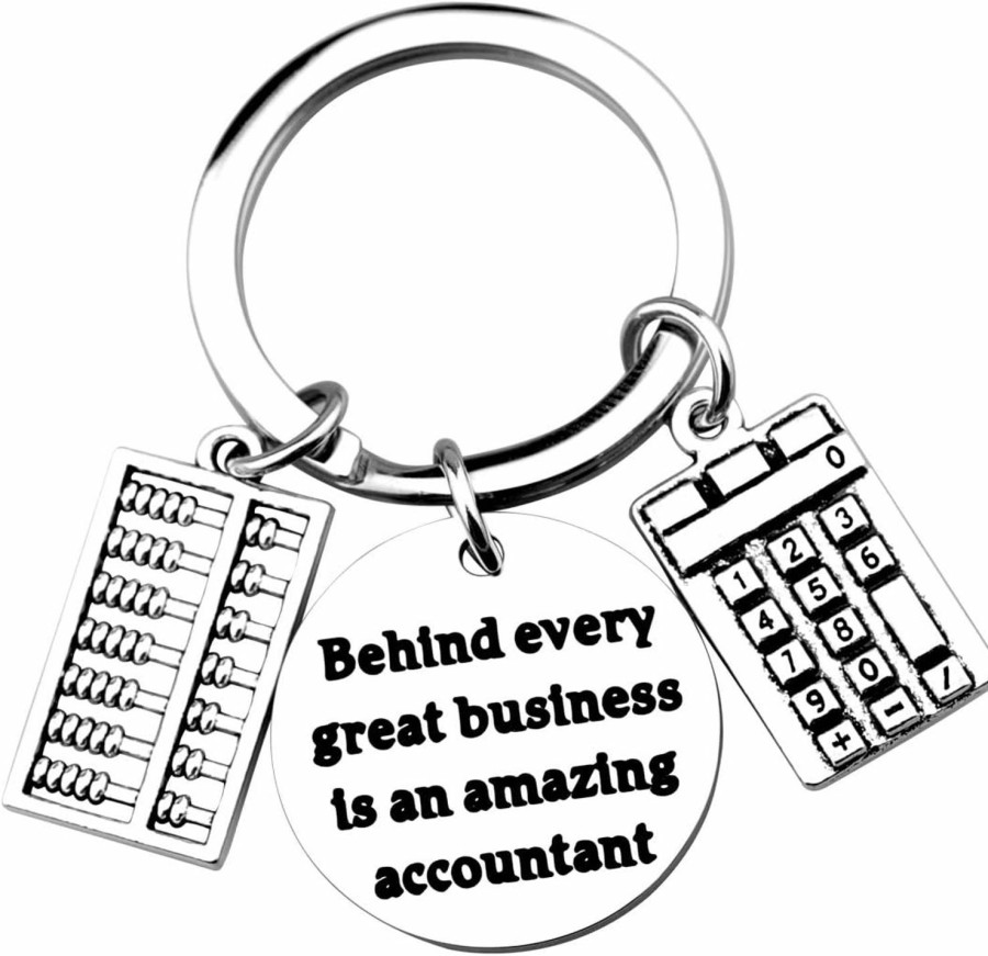 Best FOTAP Futop Accountant Gifts Behind Every Great Business Is An Amazing Accountant Keychain Accountant Graduation Gift Cpa Keychain