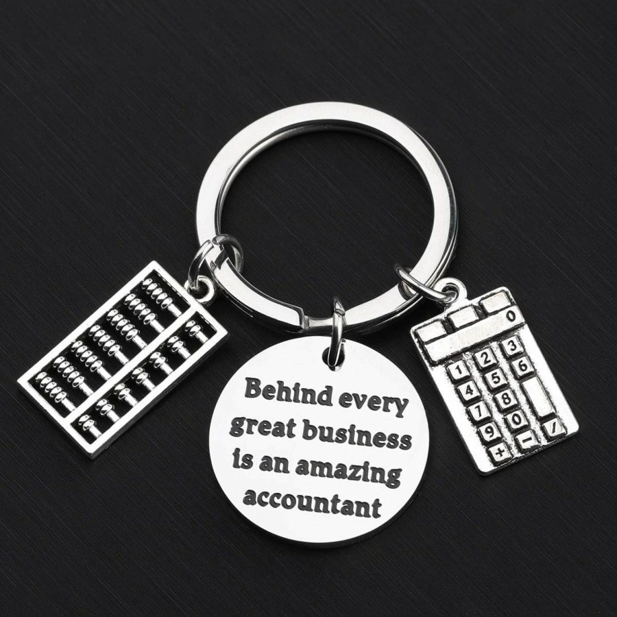 Best FOTAP Futop Accountant Gifts Behind Every Great Business Is An Amazing Accountant Keychain Accountant Graduation Gift Cpa Keychain