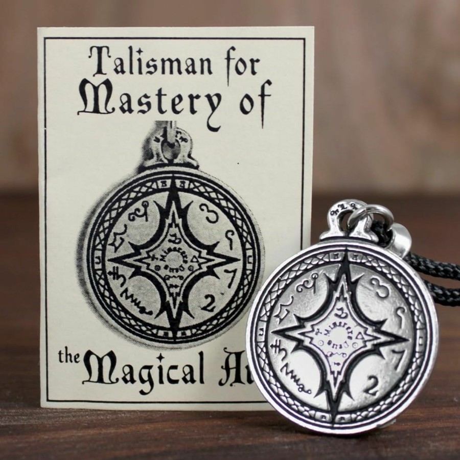 Online Pepi Pewter Talisman For Mastery Of The Magical Arts Pendant - 1.25 Inch Diameter