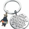 Clearance TIIMG Tiimg Penguin Inspirational Keychain Penguin Lover Animal Jewelry Motivational Quote Gift