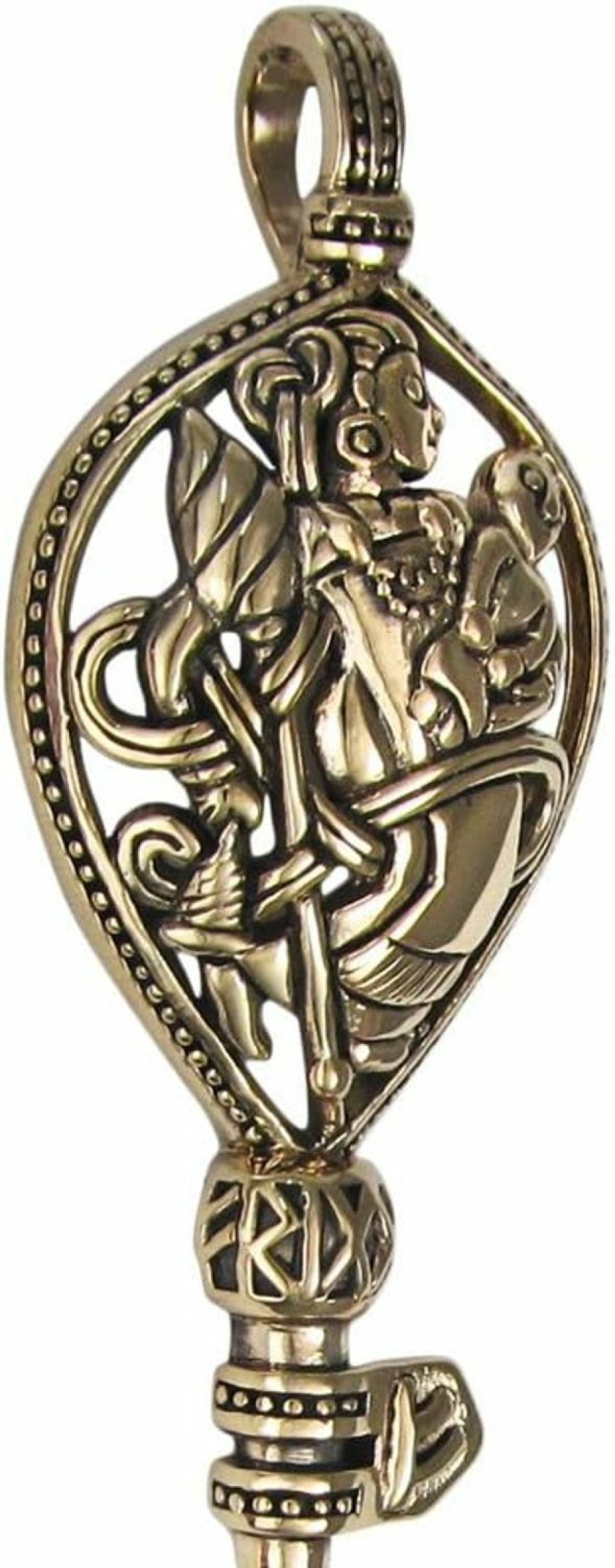 Online Dryad Design Bronze Goddess Frigga'S Key Pendant