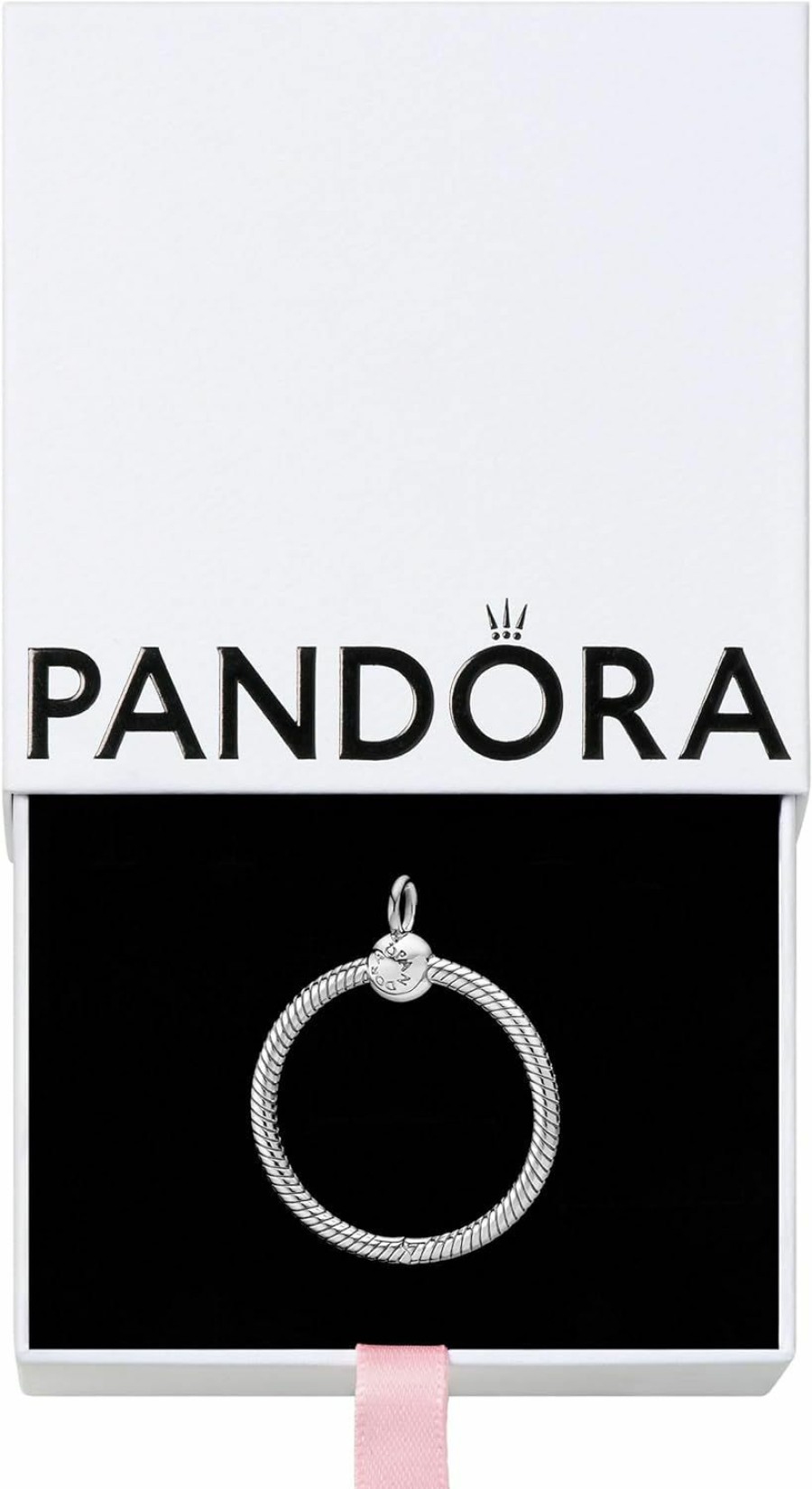 Online Pandora Pandora Jewelry Medium O Sterling Silver Pendant, With Gift Box