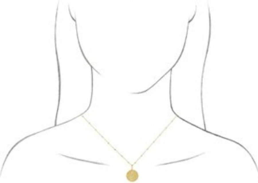 Hot Auriga Fine Jewelry 14K Gold Or Sterling Silver Athena Coin Pendant For Women