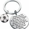 Clearance Lywjyb Birdgot Lywjyb Birdgot Soccer Keychain Inspirational Gift Soccer Gifts For Soccer Lover Gift