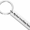 Best Gzrlyf Gzrlyf Funny Lacrosse Keychain My Goal Is To Deny Yours Keychain Lacrosse Gifts For Lacrosse Players Lax Goalie Gifts